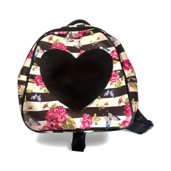 Leather Backpack Betsey Johnson Small Backpacks Betsey  display picture 3